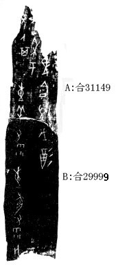 莫伯峰2009年12月16日無名組甲骨拼合五則之三