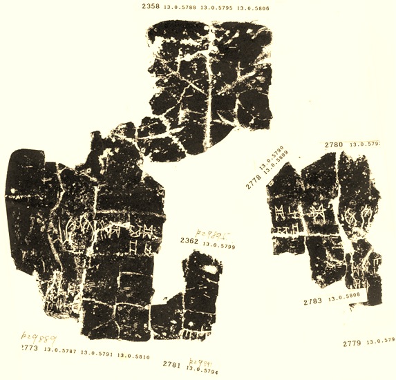 謝博霖2009年11月24日殷虛文字乙編綴合之二